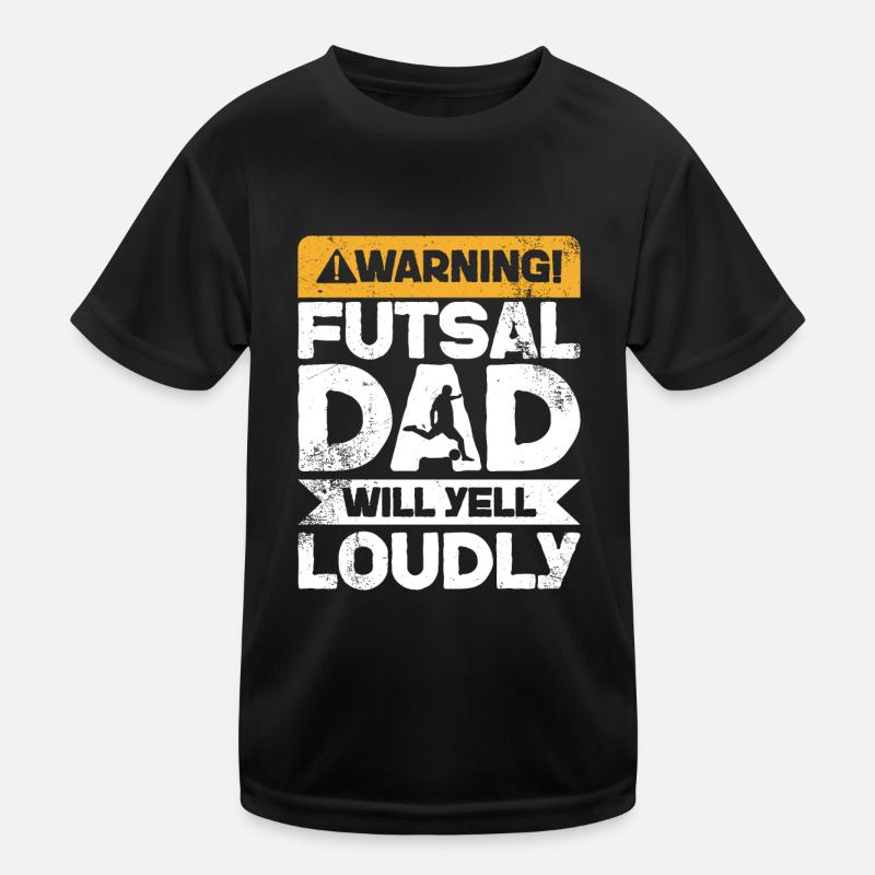 Avertissement Cris - Futsal Dad T-shirt sport Enfant
