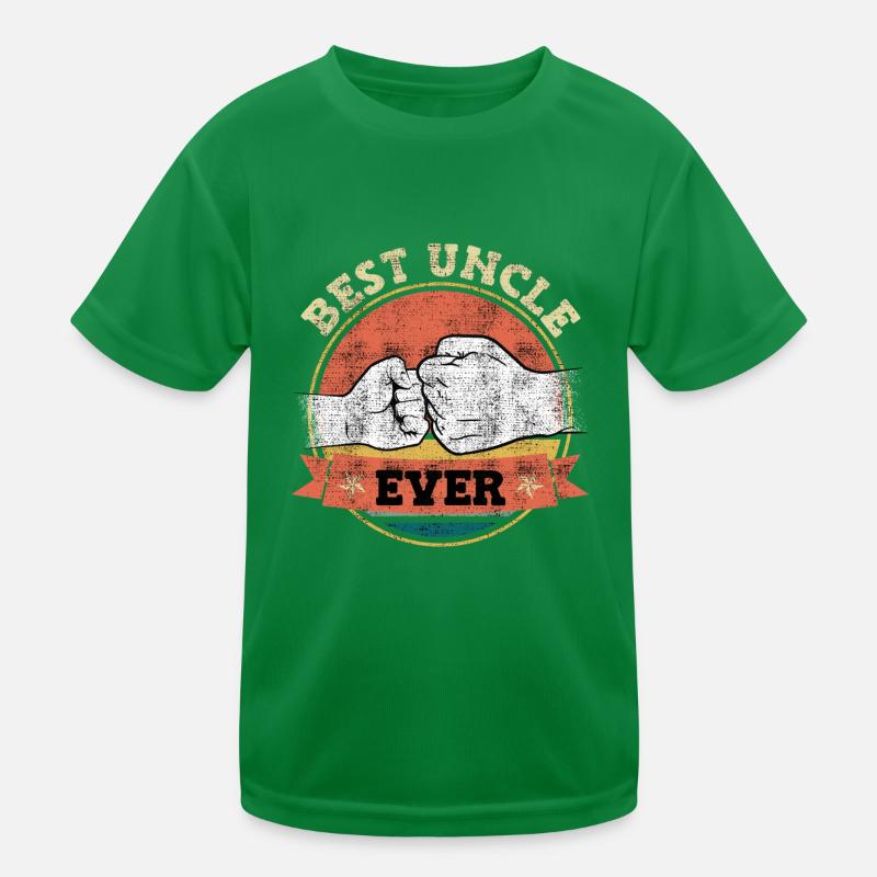 Best Uncle ever Kids Functional T-Shirt