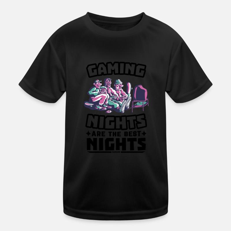 Gaming Kinder Funktions-T-Shirt
