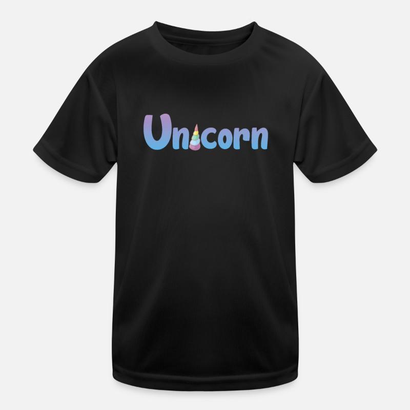 Licorne Einhorn T-shirt sport Enfant
