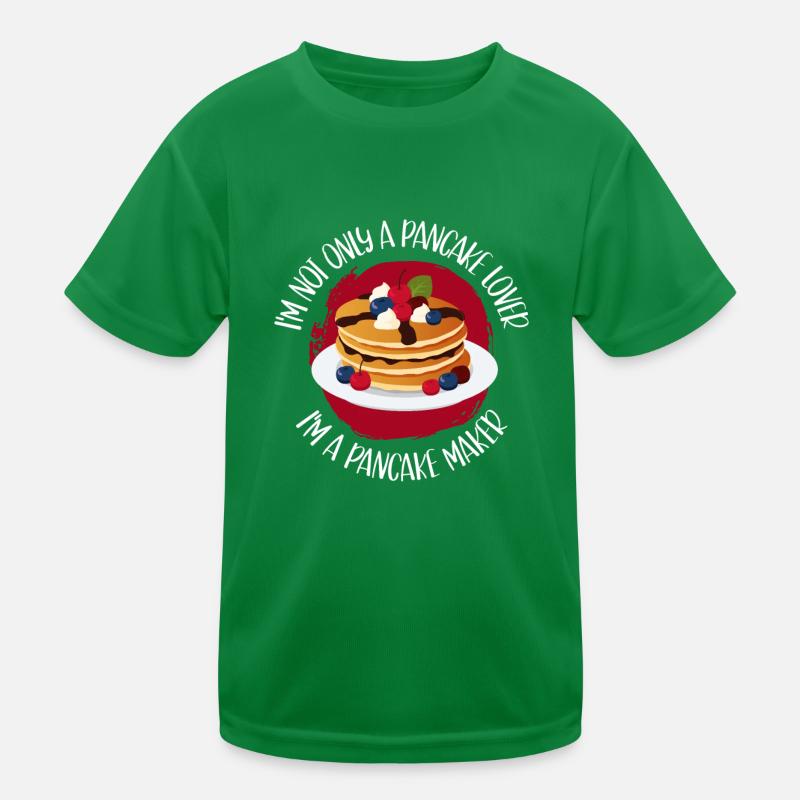 Pfannkuchen | Pancake Eierkuchen Geschenk Kinder Funktions-T-Shirt