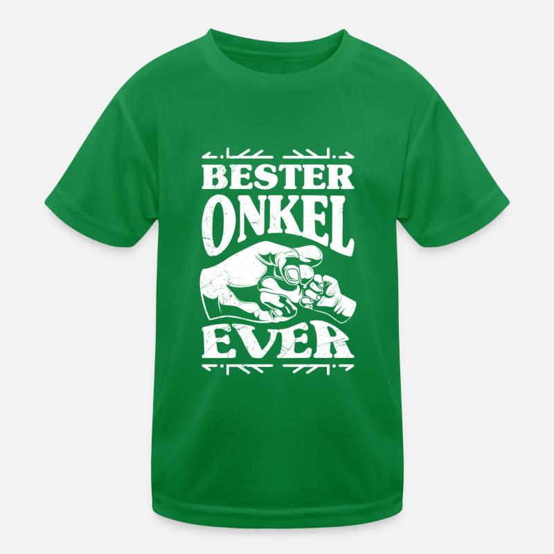 Bester Onkel ever Kinder Funktions-T-Shirt