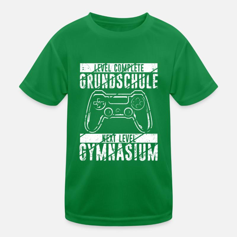 Level Complete Einschulung Gymnasium 5. Klasse Gam Kinder Funktions-T-Shirt