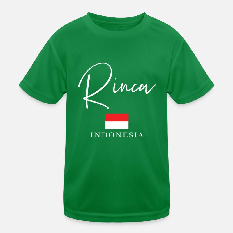 Grèce Flag Holidays - Île de Rinca T-shirt sport Enfant