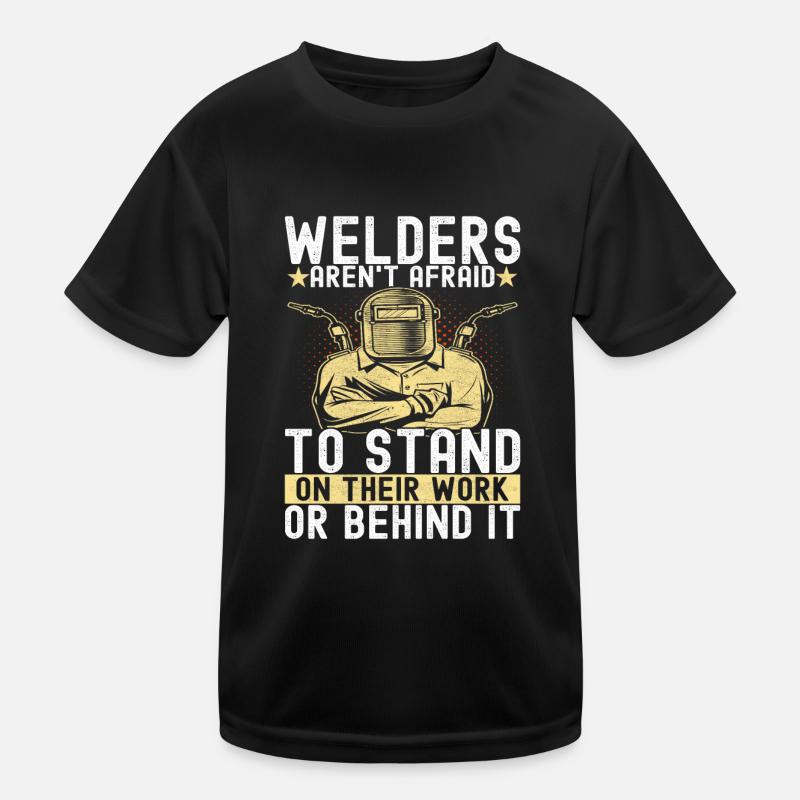 Schweißer Schweißen Kinder Funktions-T-Shirt