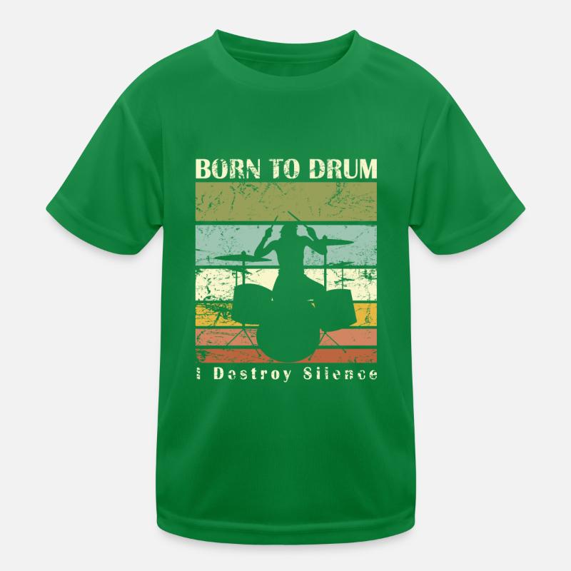 Born to drum - batteur T-shirt sport Enfant