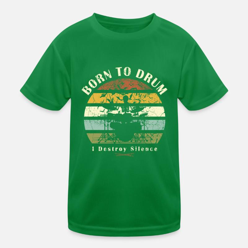 Born to drum - batteur T-shirt sport Enfant