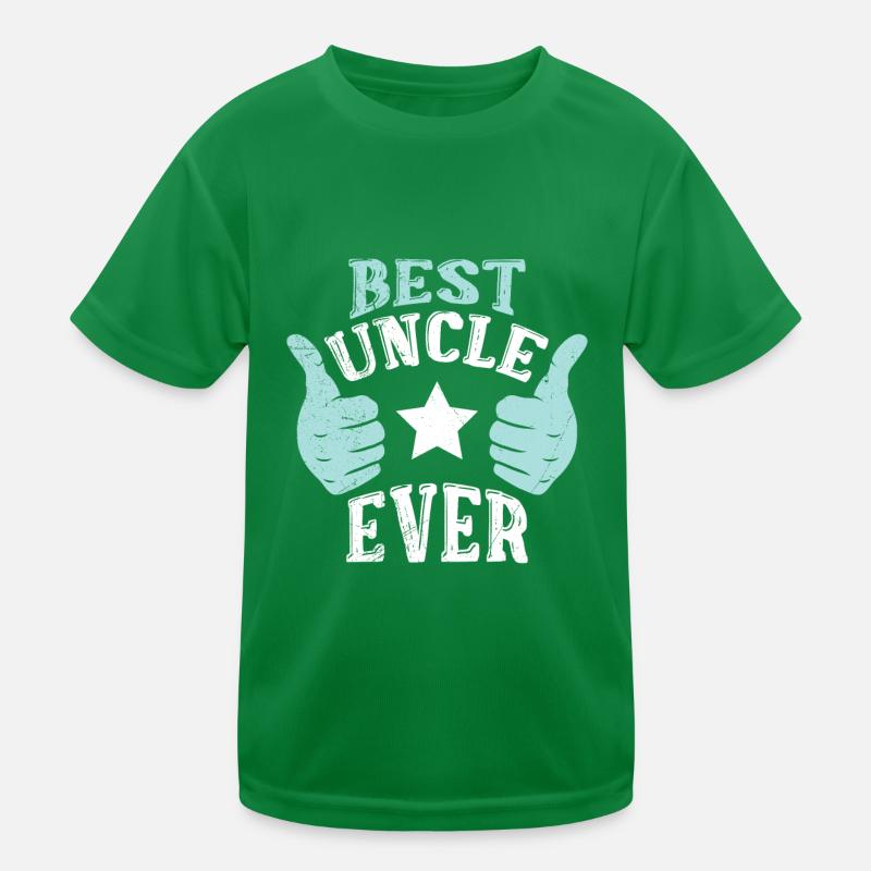 Bester Onkel ever Kinder Funktions-T-Shirt