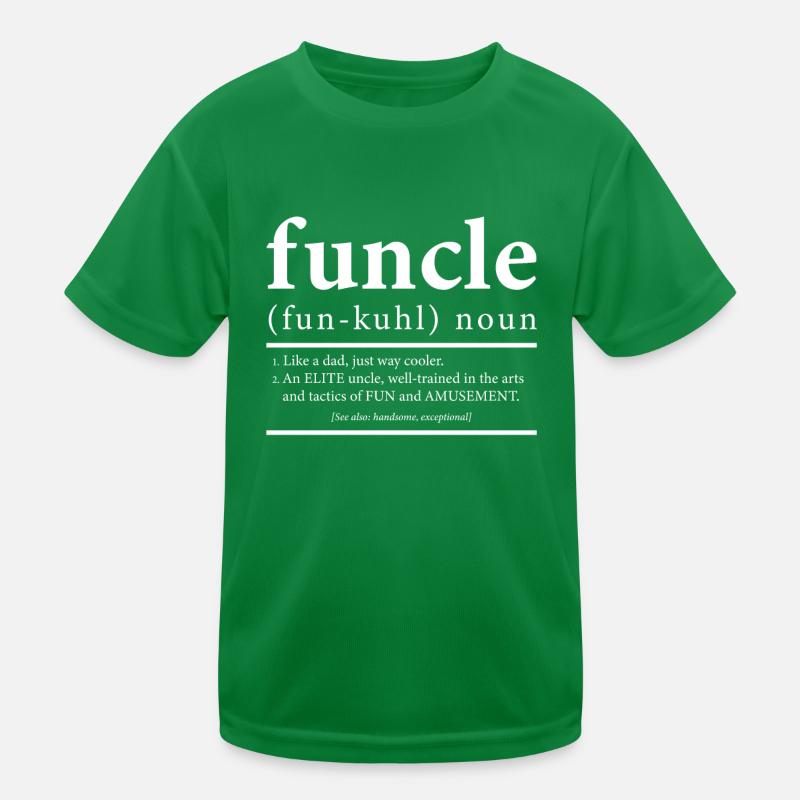Funcle comme un papa juste cool oncle T-shirt sport Enfant