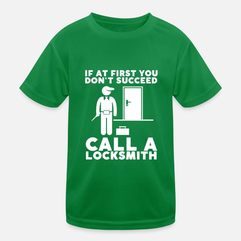 Lockpick Lockpicking Professional Locksmith Kids Functional T-Shirt