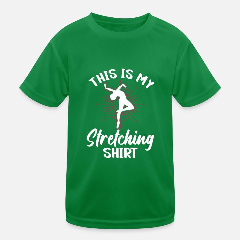 Stretching-Shirt - Ballet Dancer Ballet Kids Functional T-Shirt