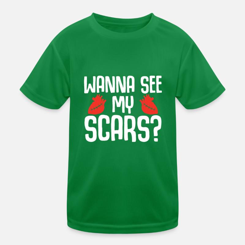 Open-heart surgery Kids Functional T-Shirt