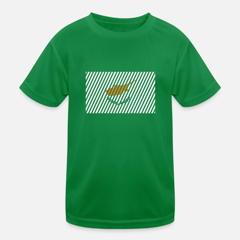 Drapeau de Chypre T-shirt sport Enfant