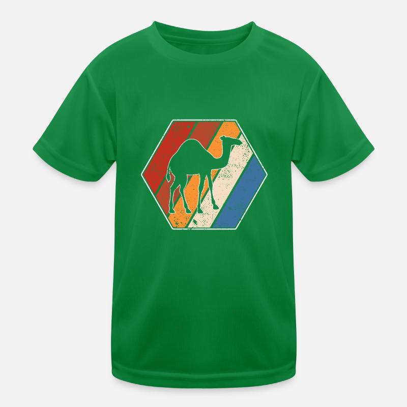 Rétro Dromadaire T-shirt sport Enfant