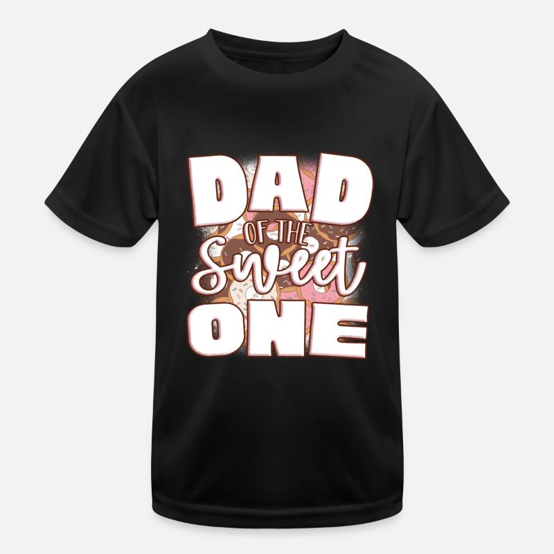 Papa Der Süßen Kinder Funktions-T-Shirt
