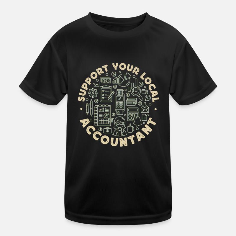 Comptable Comptable Comptable T-shirt sport Enfant