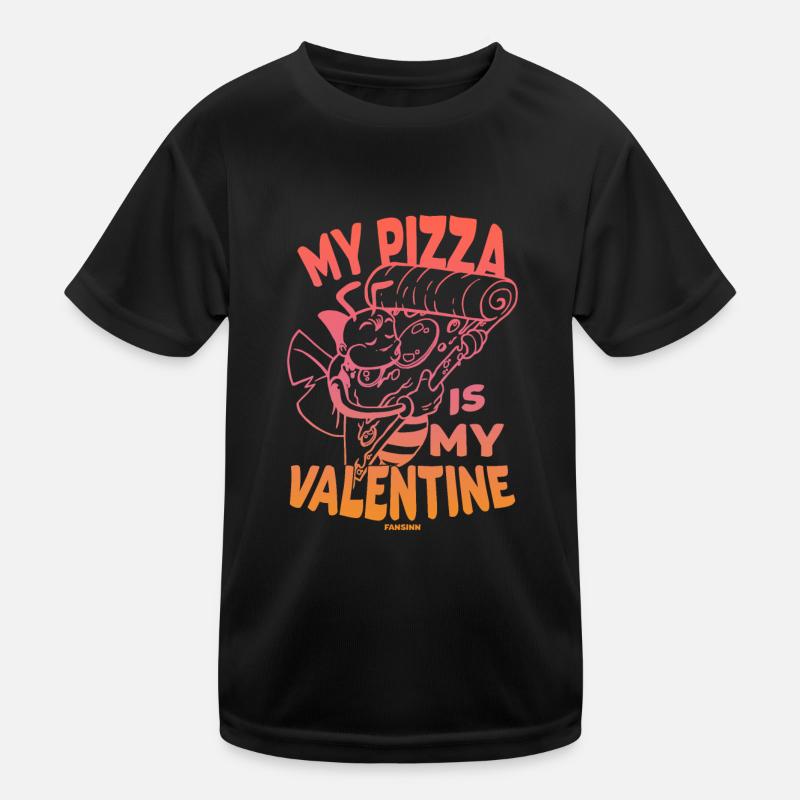 Ma pizza est ma Saint-Valentin T-shirt sport Enfant