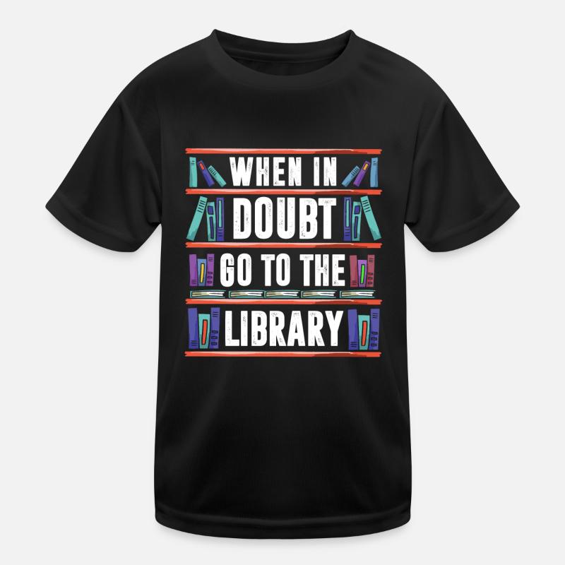 Library Librarian, Kids Functional T-Shirt