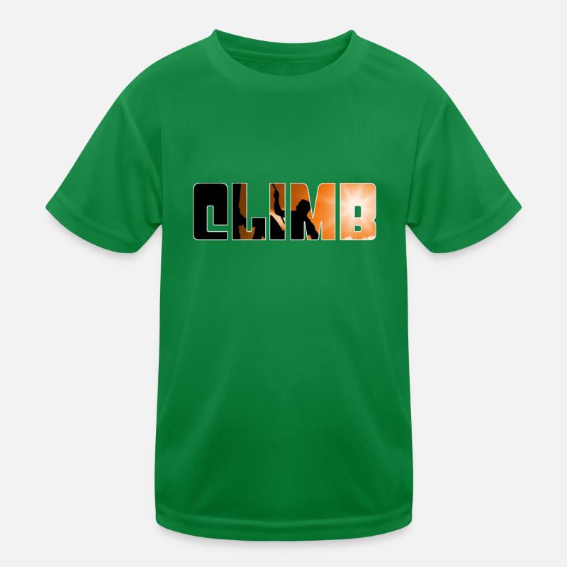 climb Kids Functional T-Shirt
