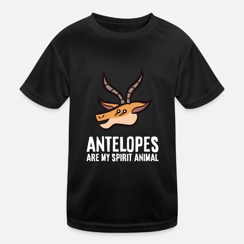 Antilopen sind mein Seelentier Kinder Funktions-T-Shirt