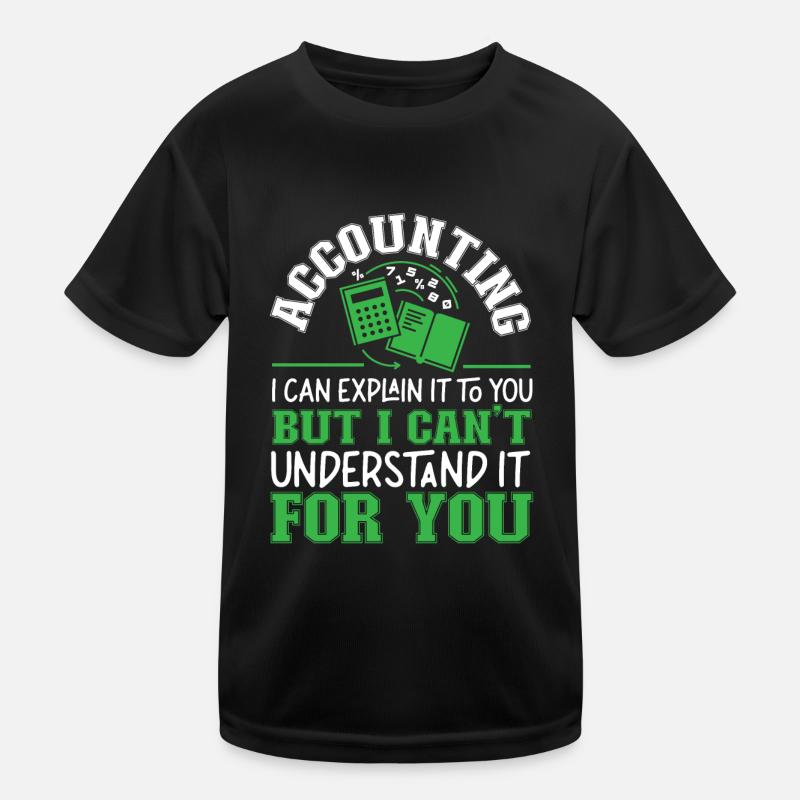 Comptable Comptable Comptable T-shirt sport Enfant