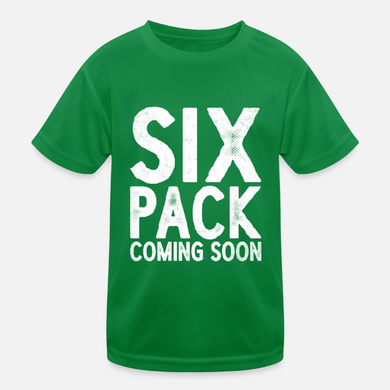 Six Pack Coming Soon 47 Kids Functional T-Shirt