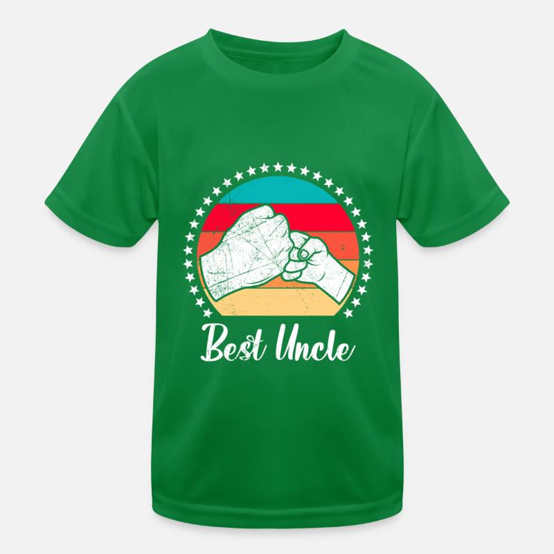 Best Uncle Kids Functional T-Shirt