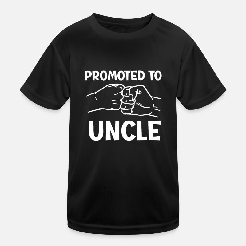 Befördert zum Onkel 2023 Onkel Spruch Kinder Funktions-T-Shirt