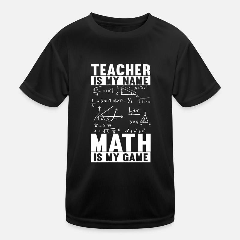 Mathe Mathelehrer Kinder Funktions-T-Shirt