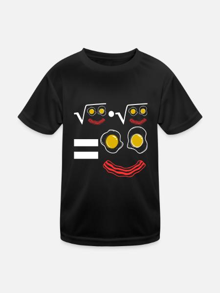 Professeur de mathématiques - T-shirt sport Enfant - noir - Devant