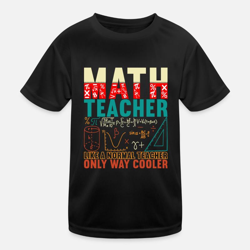 Mathe Mathelehrer Kinder Funktions-T-Shirt
