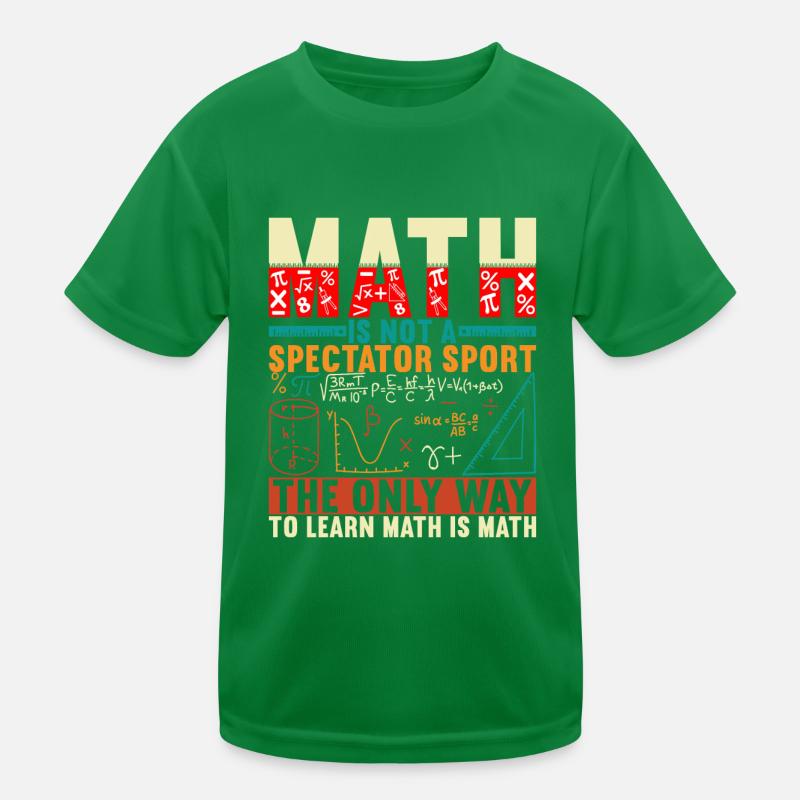 Professeur de mathématiques T-shirt sport Enfant