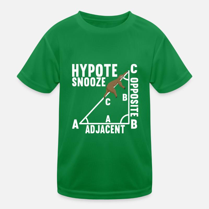 Math Teacher Kids Functional T-Shirt