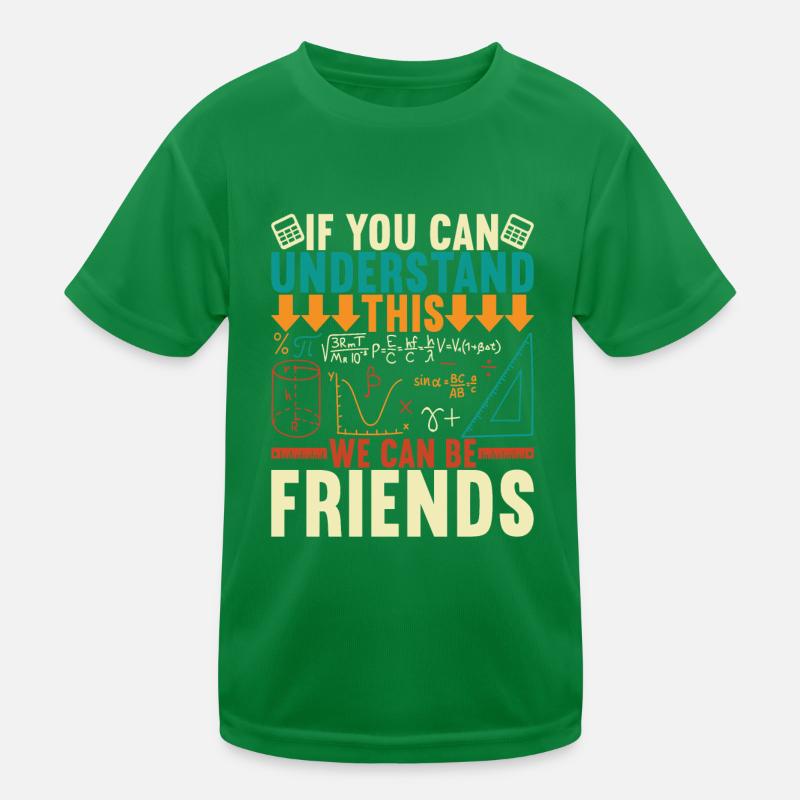 Professeur de mathématiques T-shirt sport Enfant