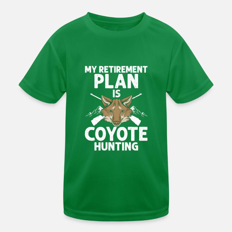 Conception de coyote pour les réacteurs de coyote T-shirt sport Enfant