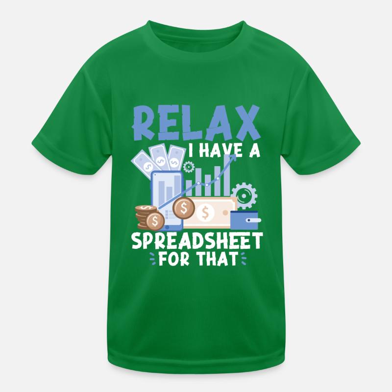 Comptable Comptable Comptable T-shirt sport Enfant