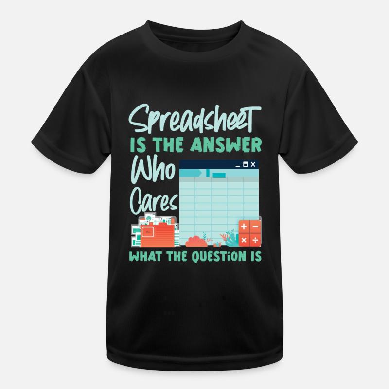 Comptable Comptable Comptable T-shirt sport Enfant