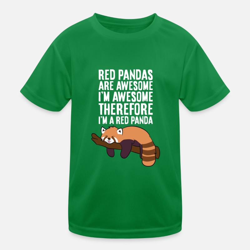 Rote Pandas sind toll Ich bin toll, also bin ich Kinder Funktions-T-Shirt