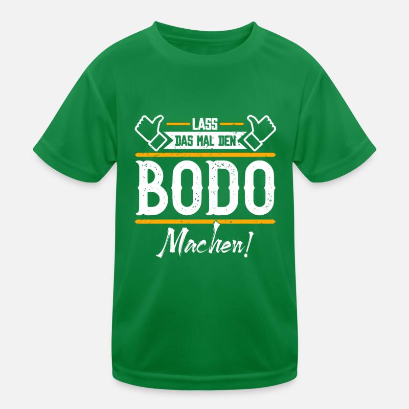 Bodo Geschenkidee Geschenk Geburtstag Kinder Funktions-T-Shirt