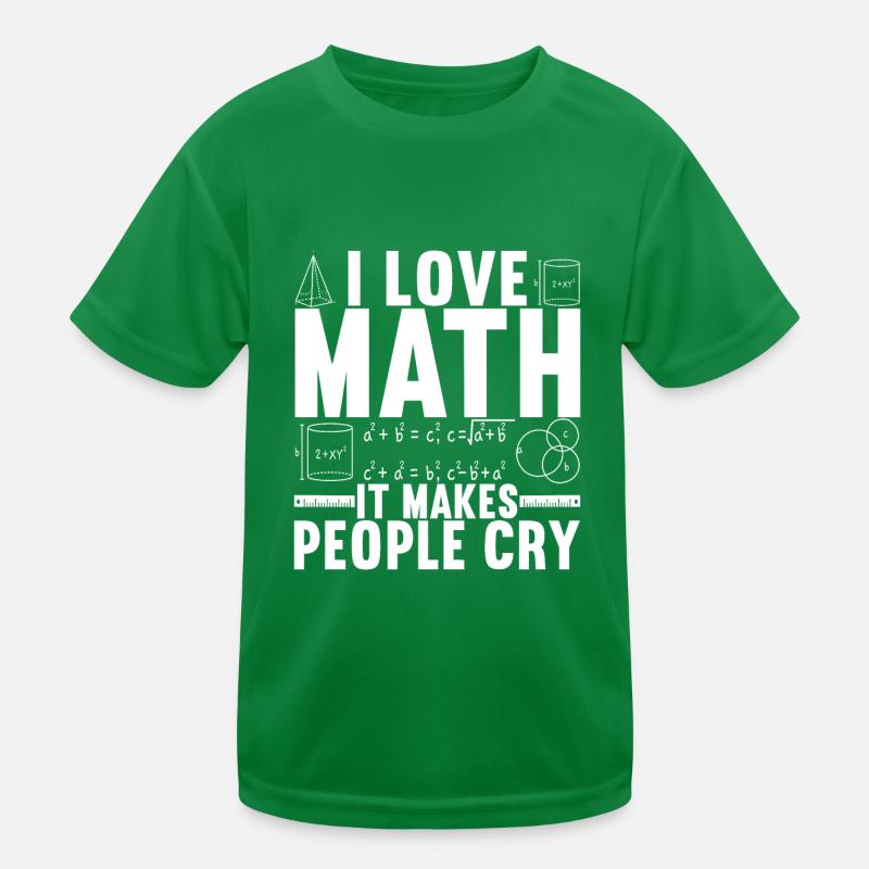 Mathe Mathelehrer Kinder Funktions-T-Shirt