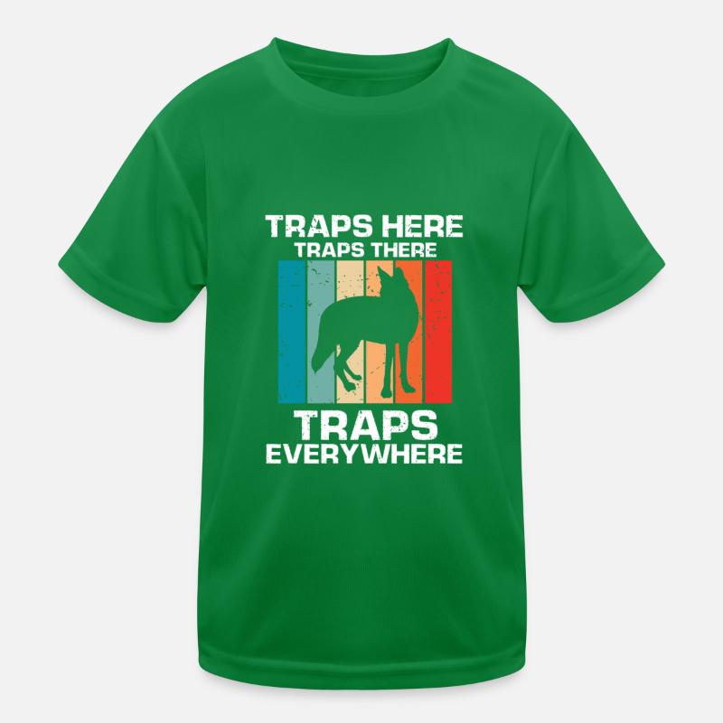 Conception de coyote pour les réacteurs de coyote T-shirt sport Enfant