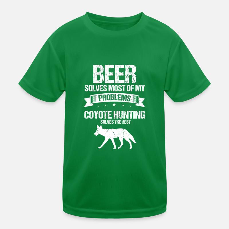 Conception de coyote pour les réacteurs de coyote T-shirt sport Enfant