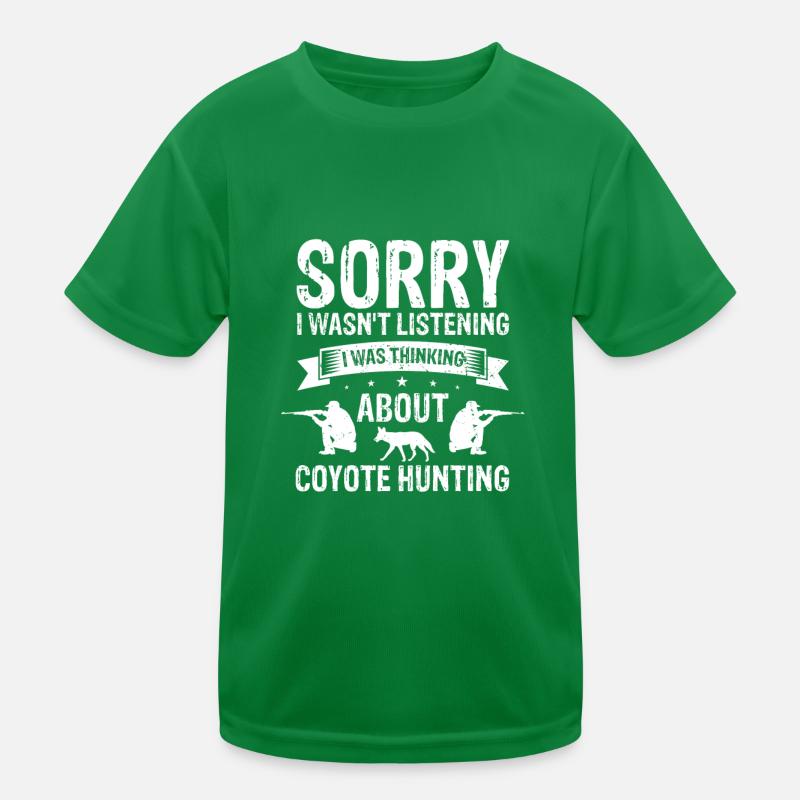 Capture de coyotes et conception de chasseur de coyotes T-shirt sport Enfant