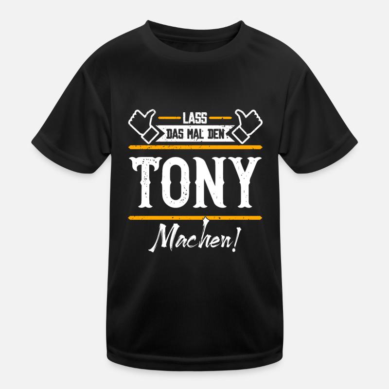 Tony Geschenkidee Geschenk Geburtstag Kinder Funktions-T-Shirt
