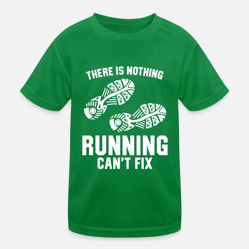Running Runner Half Marathon Kinder Funktions-T-Shirt