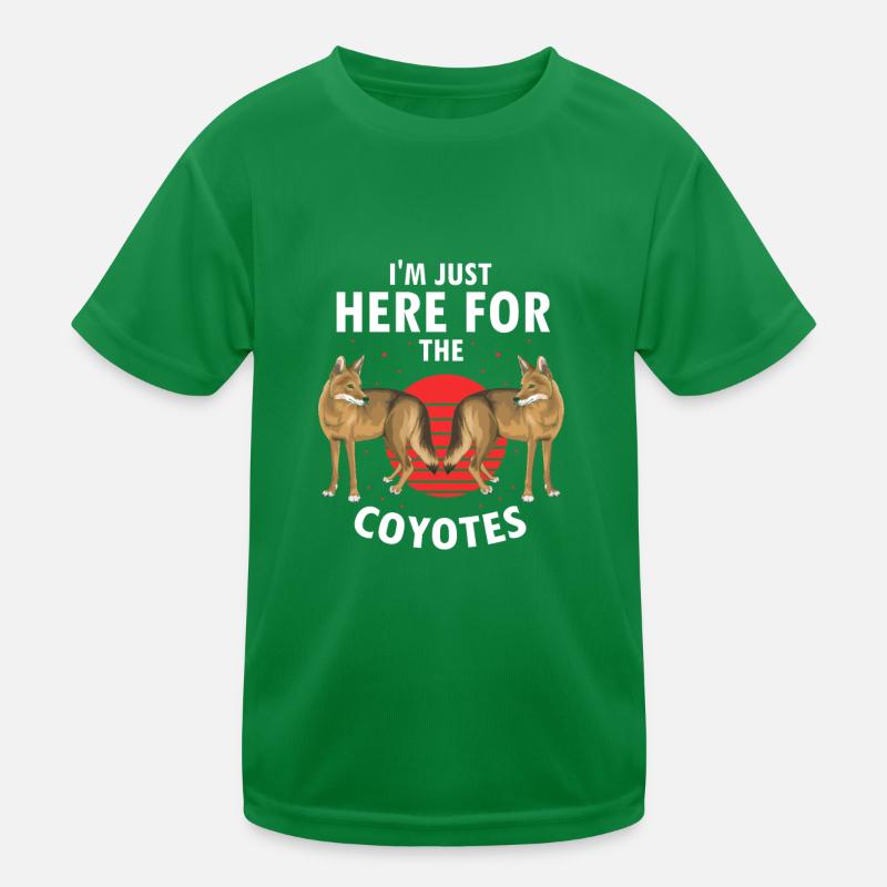 Conception de coyote pour les réacteurs de coyote T-shirt sport Enfant