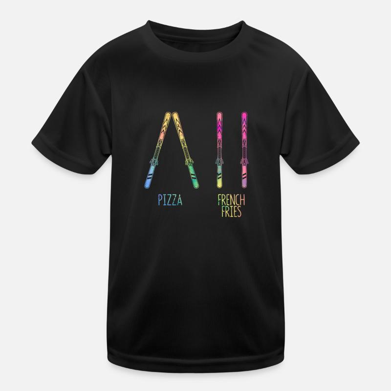 Comment faire de la saison de ski drôle Amateurs de ski Instructeurs T-shirt sport Enfant