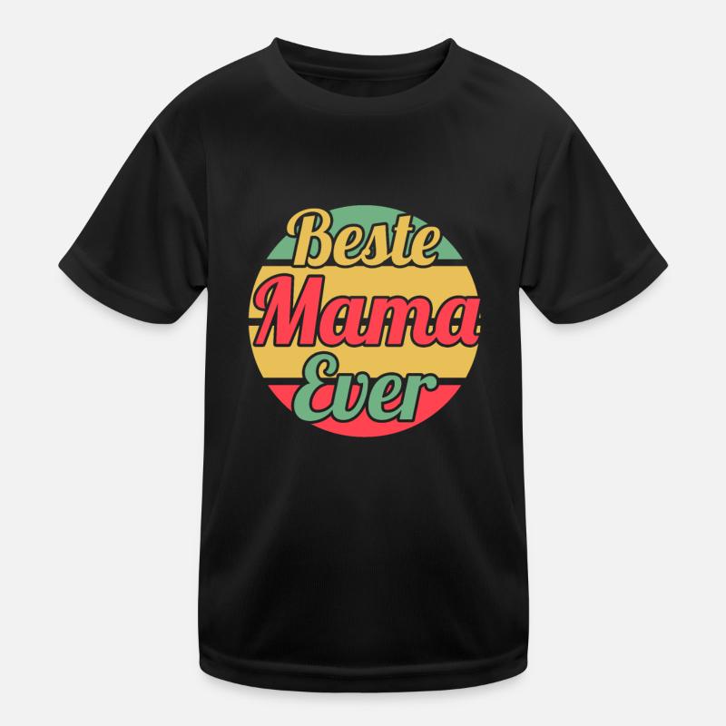 Mutter Mama Kinder Funktions-T-Shirt