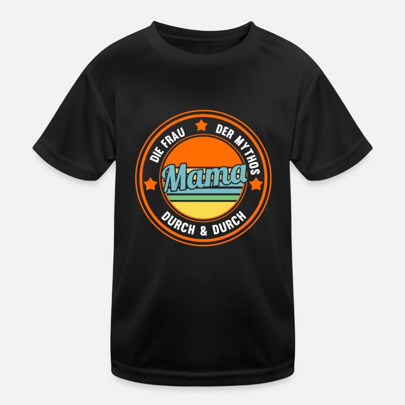 Mutter Mama Kinder Funktions-T-Shirt