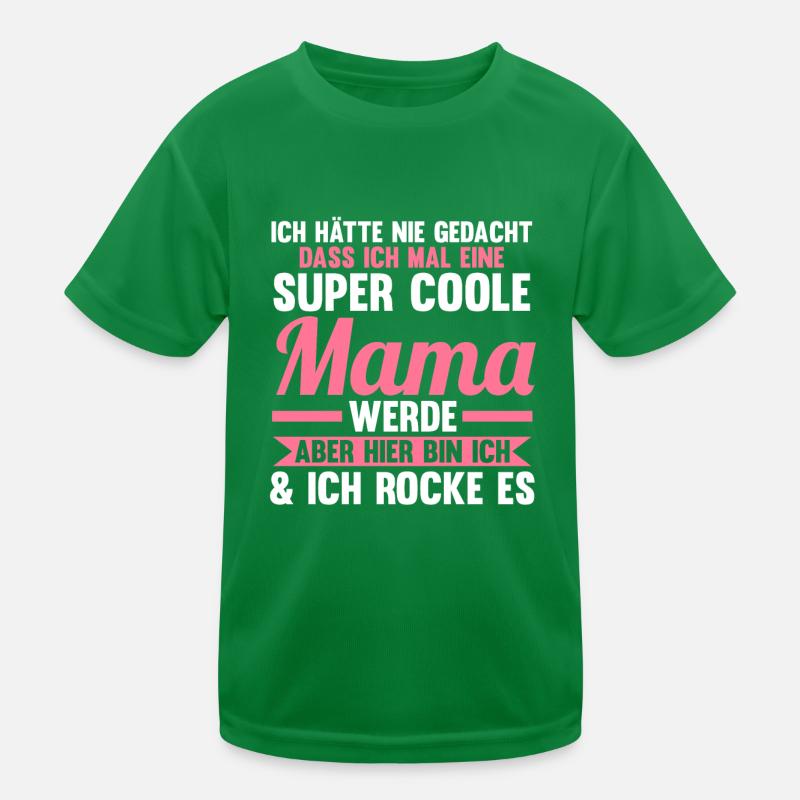 Mutter Mama Kinder Funktions-T-Shirt